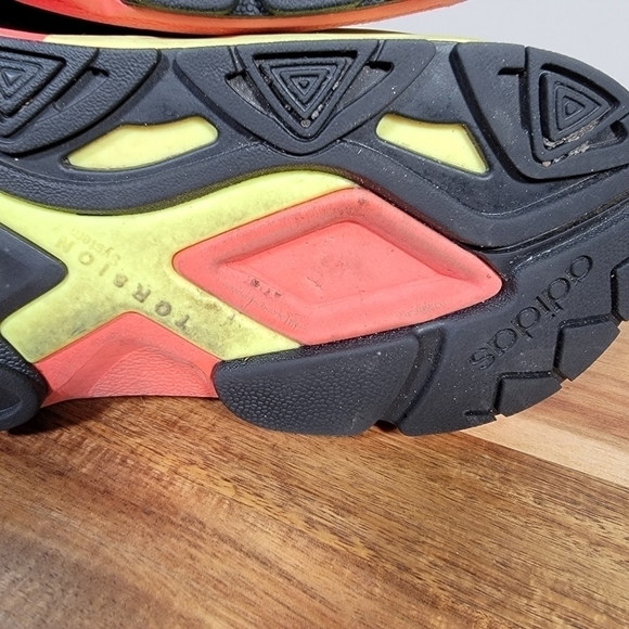 ADIDAS LXCON 94 Core Black/Grey Six/ Solar Red Sneakers Athletic shoes Size 10 - Picture 13 of 17